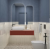 Плитка Kerama Marazzi Таделакт синий светлый арт. KM6012B0151R (60х119,5х0,9) матовый